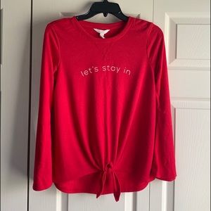 LC Lauren Conrad Let’s Stay In Shirt. NWT